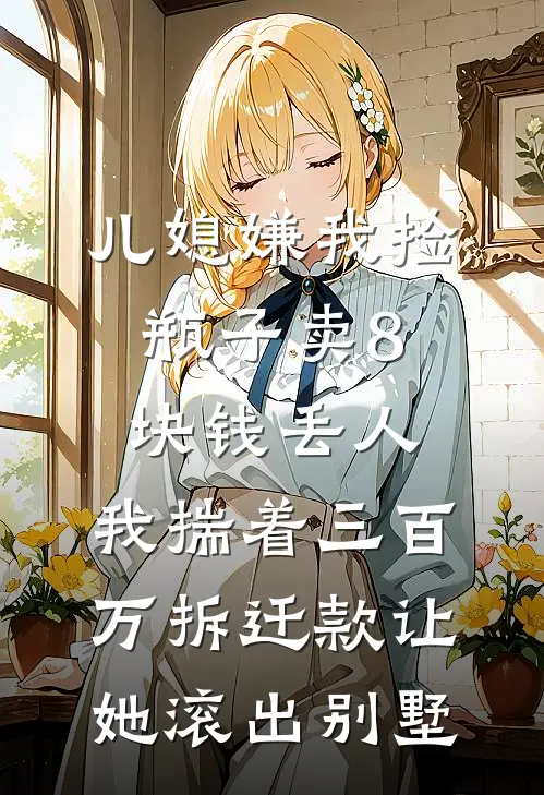 儿媳嫌我捡瓶子卖8块钱丢人，我揣着三百万拆迁款让她滚出别墅