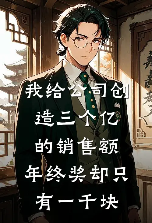 我给公司创造三个亿的销售额，年终奖却只有一千块