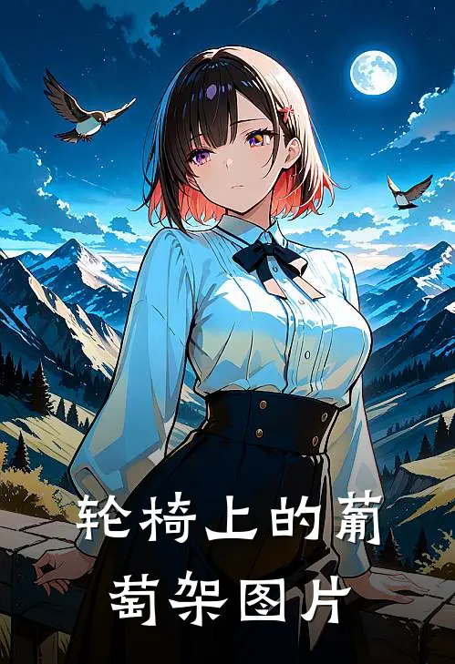 轮椅上的葡萄架图片