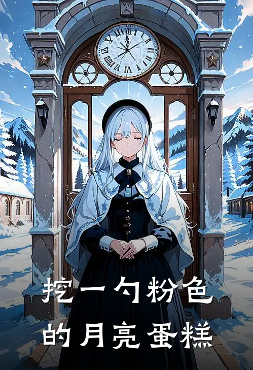 挖一勺粉色的月亮蛋糕