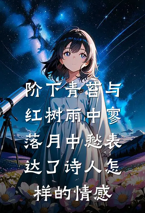 阶下青苔与红树雨中寥落月中愁表达了诗人怎样的情感