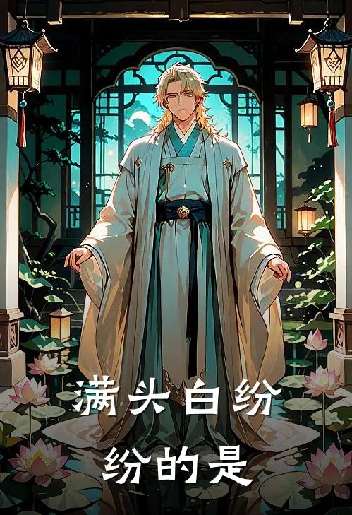 满头白纷纷的是