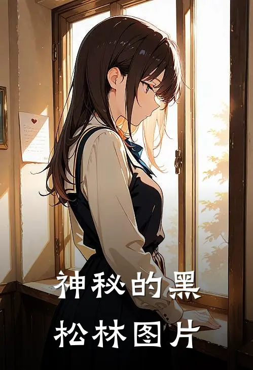 神秘的黑松林图片