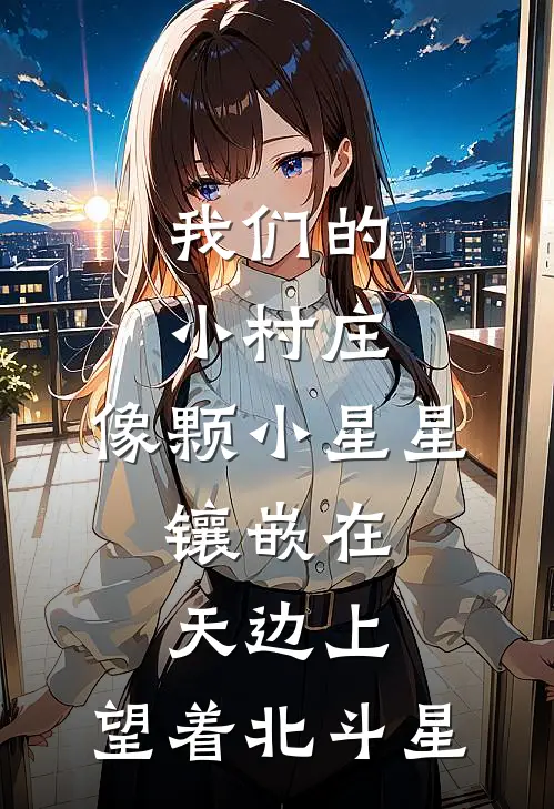 我们的小村庄,像颗小星星,镶嵌在天边上,望着北斗星