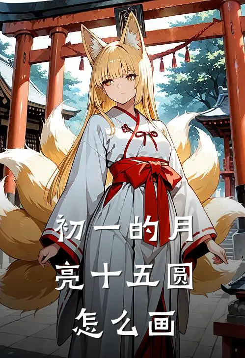 初一的月亮十五圆怎么画