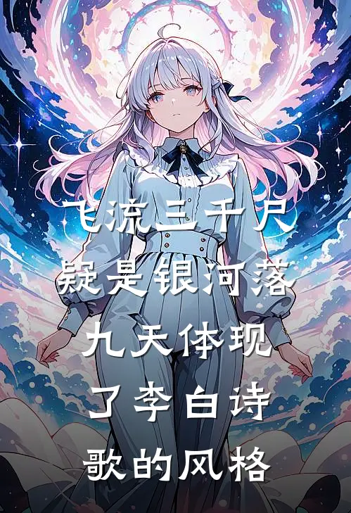 飞流三千尺疑是银河落九天体现了李白诗歌的风格