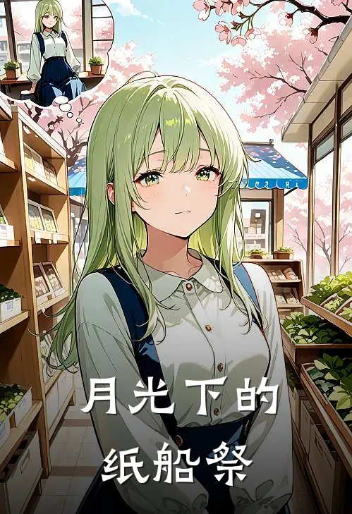 月光下的纸船祭