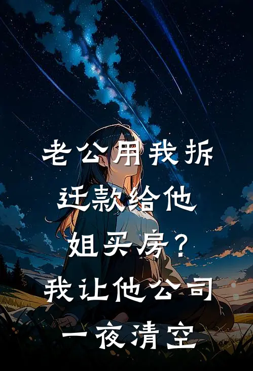 老公用我拆迁款给他姐买房？我让他公司一夜清空